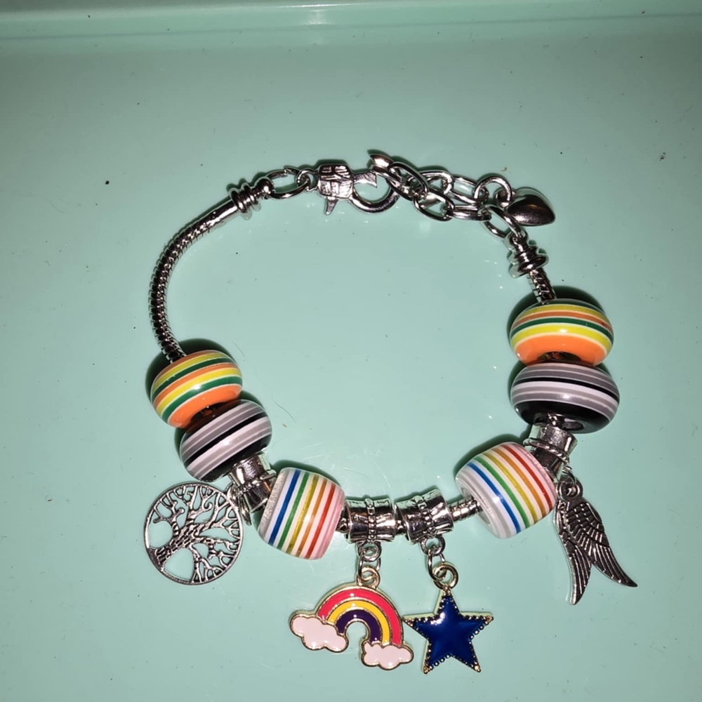 Colorful Charm Bracelet for Kids